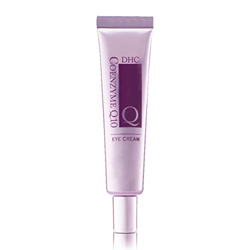 DHC CoQ10 Eye Cream, Antioxidant Treatment for Fine Line and Crow's Feet, Skin-Brightening Vitamin C, Fragrance and Colorant Free, 0.88 oz. Net wt.