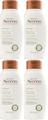 Aveeno Oat Milk Blend Moisturizing Conditioner - Ultra-Hydrating, 12 fl oz Pack of 4