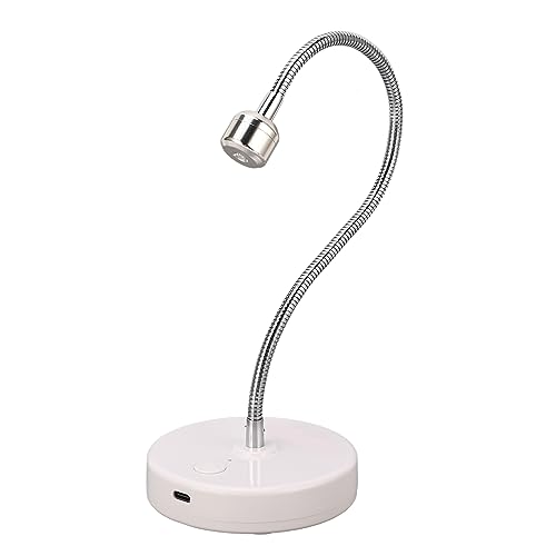 LED Black Light Desk Lamp with Flexible Gooseneck for Nail Curing & Decoration