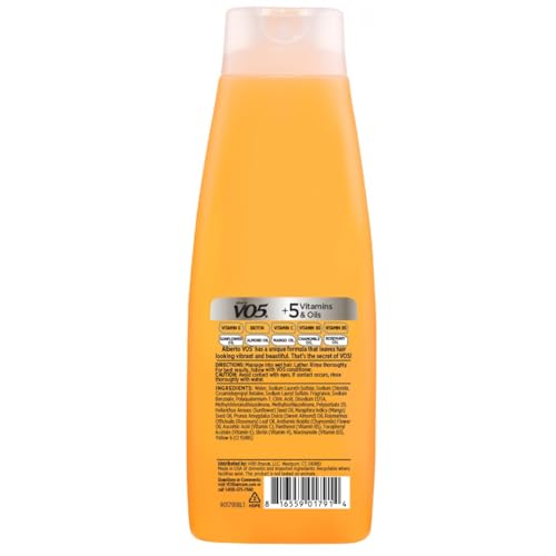 VO5 Daily Revitalizing Shampoo 15 oz - Pack of 6, Nourishing & Refreshing Hair Care