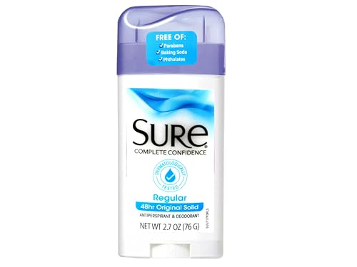 Antiperspirant Deodorant Solid 2.6 oz Pack of 6 - Long-Lasting Freshness & Odor Protection