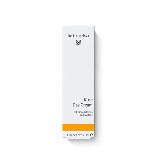 Dr. Hauschka Rose Day Cream, Daily Moisturizer, 1.0 US fl oz, For Dry, Sensitive, Red Skin, With Shea Butter & Avocado Oil