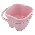 Inomata Chemical Foot Bath, Footbath Senka Pastel Pink, Made in Japan, 2500, Foot Size Up to 11.8 inches (30 cm)