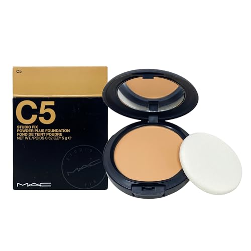 MAC Studio Fix Powder Plus Foundation C5 - Refillable Oil-Control Face Powder