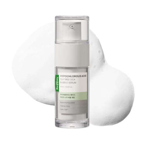 SAEKDONG Seoul Tea Tree Cica Bubble Serum for Acne-Prone Skin 1.01 fl oz