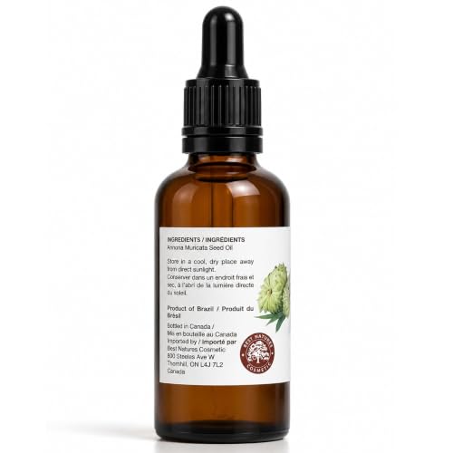 Virgin Soursop Oil 4oz - Pure Cold-Pressed Moisturizer for Dry & Sensitive Skin