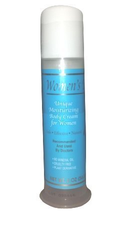 Natural Progesterone Body Cream with Aloe Vera - Moisturizing 2oz Pump for Women