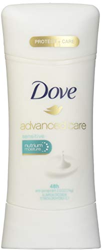 Dove Sensitive Skin Antiperspirant Deodorant 2.6oz - 12 Pack, Unscented, 48-Hour Protection
