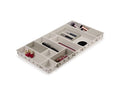 Joseph Joseph Viva Modular Makeup Organizer Set - 12pc Drawer Storage with Compartments & Brush Holder