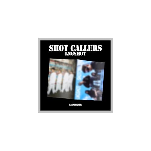 LNGSHOT Shot Callers First EP Album Magazine Version Sealed K-POP Collectible