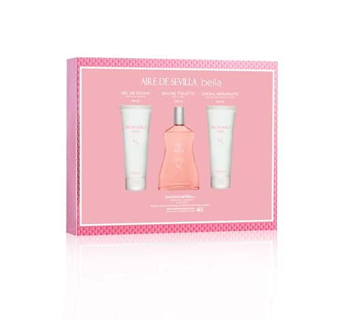 Women’s Fragrance Gift Set with Eau de Toilette, Body Gel & Lotion - Travel Size