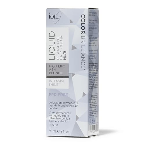 ion HL B Hi Lift Ash Blonde Permanent Liquid Hair Color