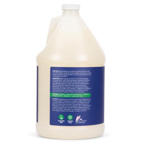 128oz MultiCure Advanced Therapy Body Wash with Tea Tree & Aloe - Ginger Lily Farms