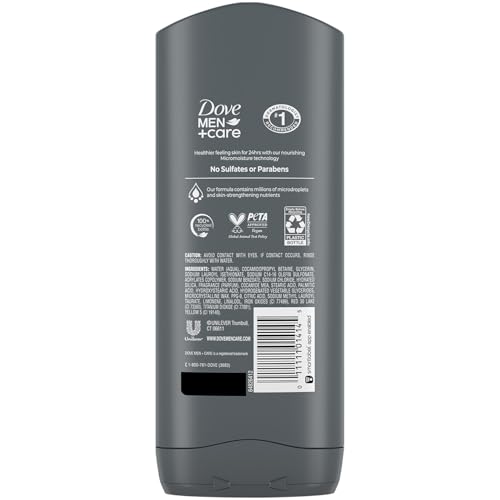 Men's Exfoliating Body and Face Wash Pack - Deep Clean, Nourishing MicroMoisture