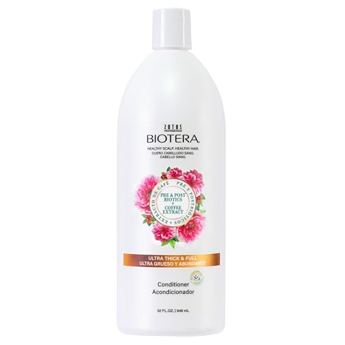 Biotera Ultra Thick & Full Volumizing Conditioner 32oz for Fine Hair - Vegan, Sulfate-Free, Color Safe