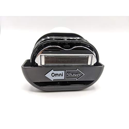 OmniShaver Docking Station Black Razor Holder to Hold between Uses, Keep Your Safe & Air Dry!