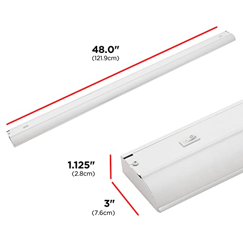 48 Inch Hardwired Dimmable Under Cabinet Light - White Select / Bright Select - 1585 Lumens