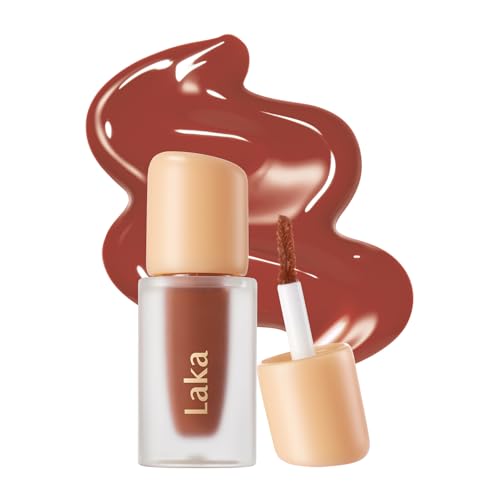 Laka Fruity Glam Lip Tint Mini Best Sellers, #120 Caffeine Rose, #121 Ash Nut, #108 Salty, #103 Humming