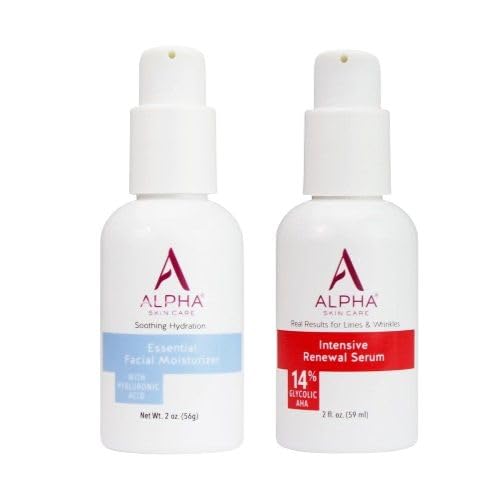 Alpha Skin Care 14% Glycolic Acid Anti-Aging Serum with Hyaluronic Acid