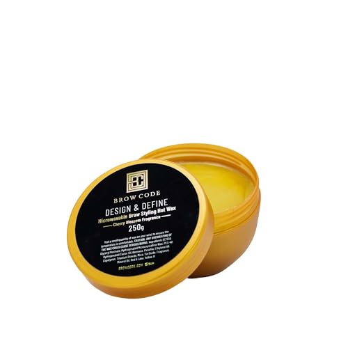 Microwavable Eyebrow Wax Pot - Define & Sculpt with Cherry Blossom Scent