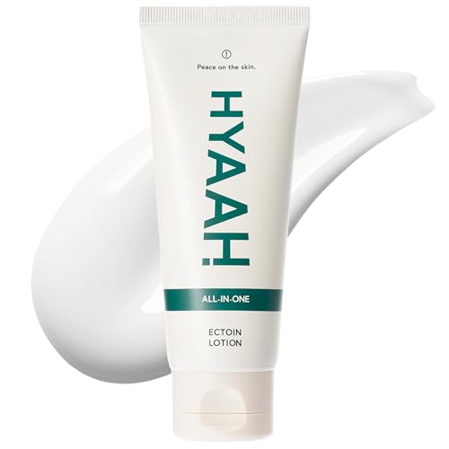 HYAAH All-in-One Ectoin Face Moisturizer with Squalane & Ceramide - Hydrating Barrier Care, 3.38 fl oz