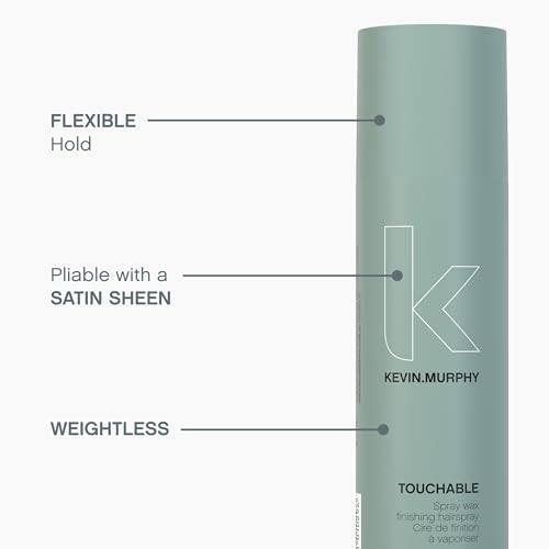 Touchable Spray Wax Finishing Hair Spray - 8.5 Fl Oz (Pack of 1) for Texture & Hold