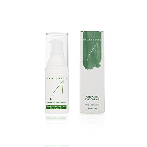Organic Eye Cream for Dark Circles Puffiness & Fine Lines - Hydrating Natural Formula