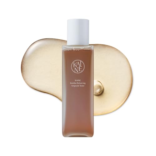 KAINE Kombu Balancing Ampoule Toner for Glass Skin, Deep Hydration & Skin Barrier Strengthening with 1% Panthenol and 60% Fermented Kombu, Korean Skin Care, 5.07 fl oz / 150ml