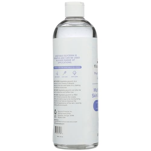 Essentials Pure Vegetable Glycerin, Multi-Purpose Skin and Hair Care, 24 fl oz.
