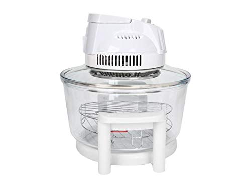 12 Qt Turbo Oven Convection Cooker - Fast, Healthy Cooking, Glass Bowl