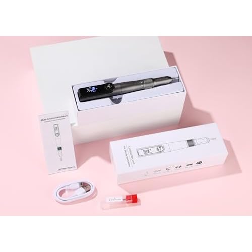LED Nail Lamp, 3W Nail Dryer Lamp for Nails, Mini Gooseneck Nail Dryer Gel Nail Polish Curing LED Lamp Professional Nail Curing Machine, for DIY Nail Art