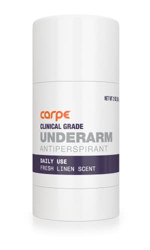 Carpe Clinical Strength Fresh Linen Deodorant Stick 2oz - Antiperspirant for Men & Women