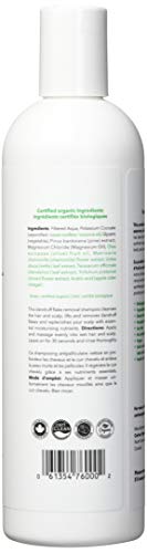 Carina Organics Unscented Dandruff Flake Removal Shampoo - Gentle Hair Care