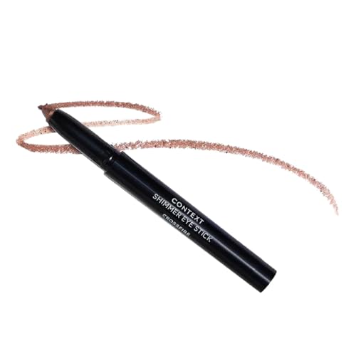 CONTEXT SKIN Shimmer Eye Stick - Crossfire | Creamy, Pigmented Copper | Eye Shadow Sticks for Effortless & Durable Wear | Radiant Application for Gorgeous Day & Night Looks | Easy-to-Apply