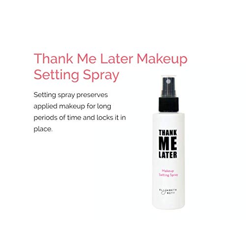 Elizabeth Mott - Thank Me Later Face Primer (30g) and Thank Me Later Blurring Face Makeup Setting Spray (95ml) - Cruelty-Free - (2-Pack Bundle)