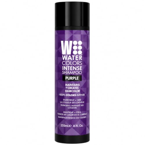 Purple Hair Color Depositing Shampoo 8 Fl Oz - Vibrant Hair Wash & Conditioner