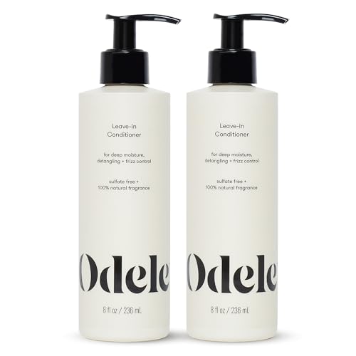 Odele Vegan Leave-In Conditioner 8 fl oz — Hydrate & Control Frizz (2-Pack)