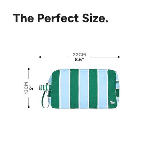 Dock & Bay Toiletry Bag - Large Travel Toiletries Kit - Peppermint Punch