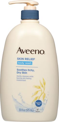 Aveeno Skin Relief Body Wash with Triple Oat Complex - Fragrance-Free, 33 Fl Oz Pack of 6