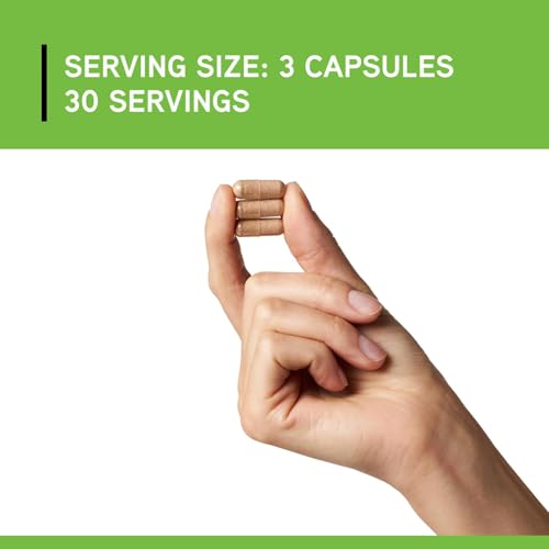 Hair Growth Supplements with Amino Acids & Grape Seed Extract - Vegetarian Capsules