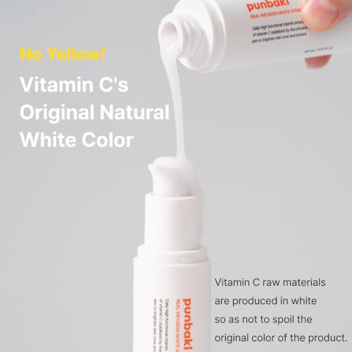 Real Infusion Vitamin C Serum 30ml / 1.01 fl. oz. 17% DSM Pure Vitamin C, pH 3.0-3.5, Airless container, Skin moisture and hydration, Antioxidant, Korean Skincare