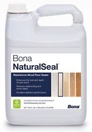 Bona NaturalSeal Waterborne Wood Floor Sealer – Clear, Fast-Drying, Odorless