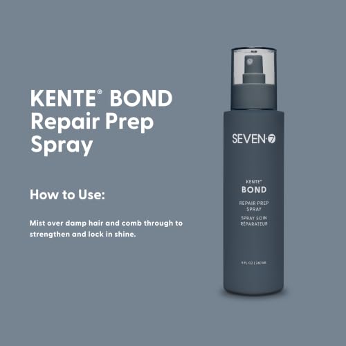 Detangling Hair Spray with Almond & Green Tea - Repair & Shine Leave-In for Damaged Hair 8 Fl Oz - USA Made