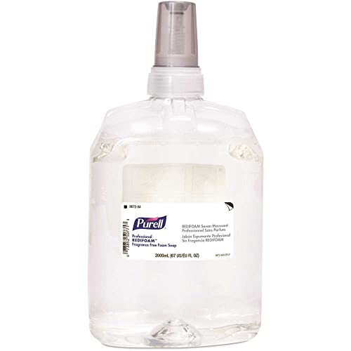 GOJO Industries 8672-04 2000 ml Purell Professional Fragrance Free Foam Soap