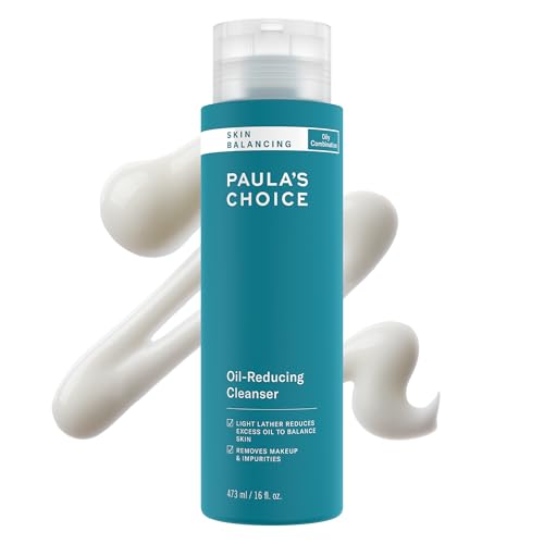 Oil-Reducing Facial Cleanser for Oily Skin - 16 Fl Oz