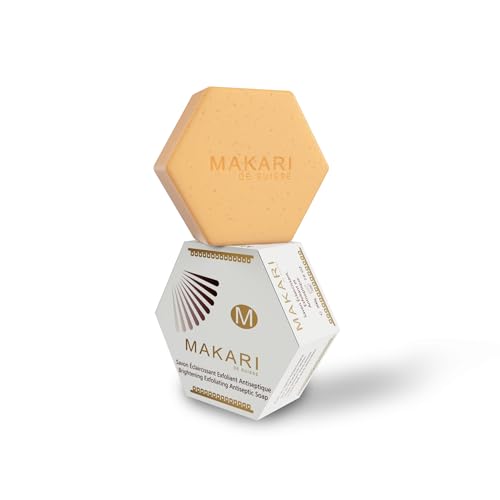 MAKARI Classic Exfoliating Antiseptic Soap (7 oz) | Helps Revitalize Skin | Supports a More Even-Looking Complexion | Detoxifies & Removes Impurities