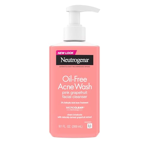 Neutrogena Deep Clean Invigorating Foaming Daily Exfoliating Facial Scrub with Glycerin, Gentle, Cooling & Exfoliating Gel Face Wash to Remove Impurities, Dirt, Oil & Makeup, 4.2 fl. oz