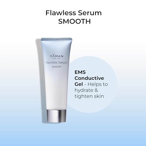 YAMAN Flawless Serum Smooth 2.8 oz. | Use alone or with YAMAN's Photo Plus device series | Hyaluronic Acid + Squalane + Dipotassium Glycyrrhizate + Botanical Extracts