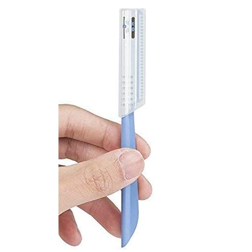 Women Facial Razor for Hair Removal - Dermaplaning Tool Peach Fuzz Trimmer Womens Fine Hair Remover Eyebrow Razors and Dermaplane Face Shavers Women's Exfoliating for Sensitive Skin Essential Travel