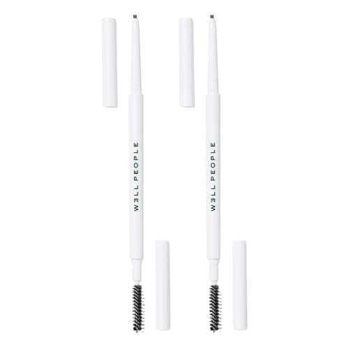 Well People Expressionist Brow Pencil Taupe Pack of 2 Ultra-Fine Micro Brow Defining & Shaping